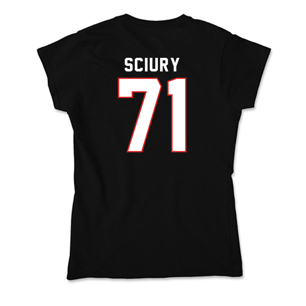Texas Tech - NCAA Football : Vinny Sciury - Soft Style Women’s T-Shirt-1