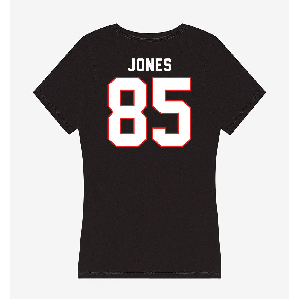 Texas Tech - NCAA Football : Bryson Jones - Women's V-Neck T-Shirt-1