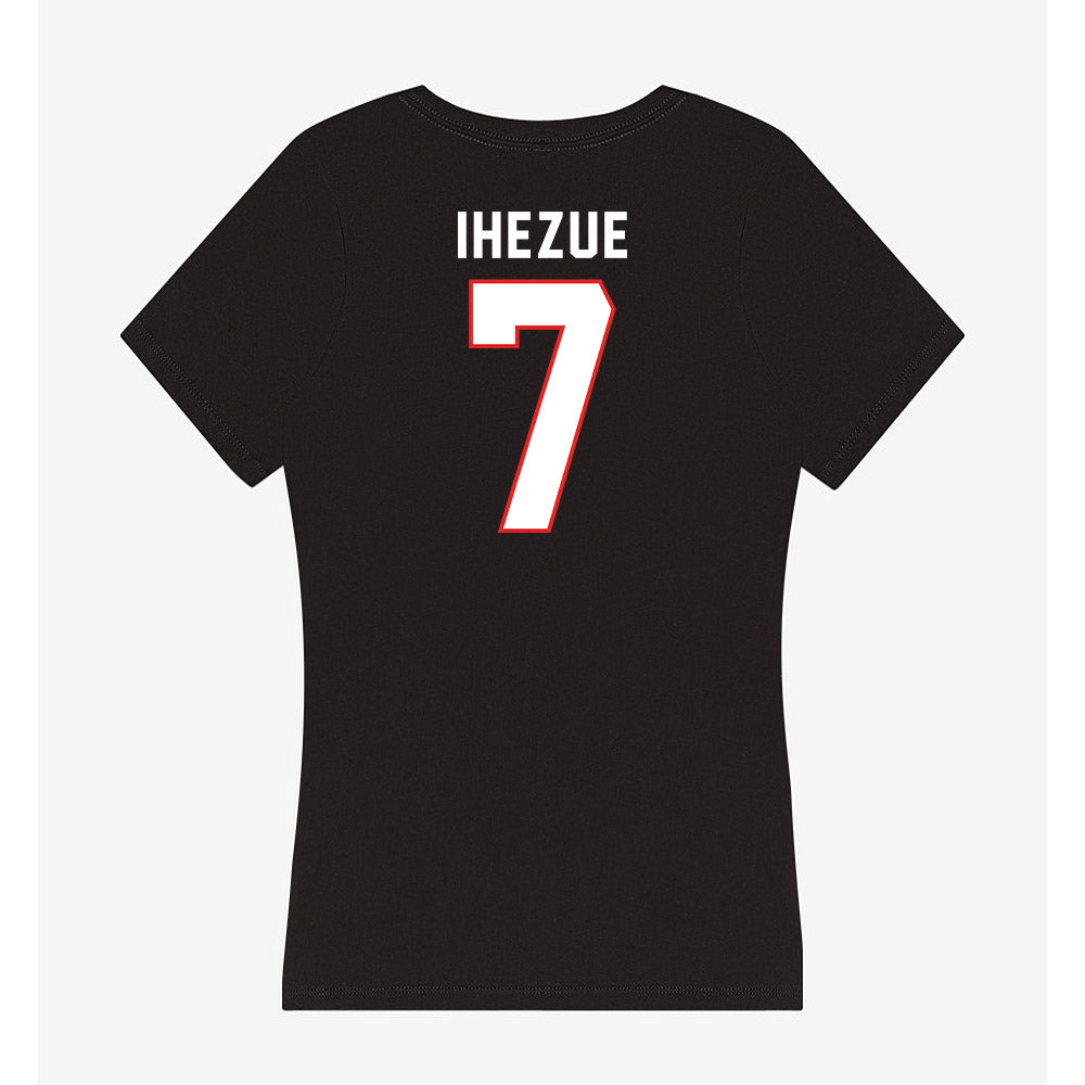 Texas Tech - NCAA Men's Track & Field : Nzube Ihezue - Women's V-Neck T-Shirt-1