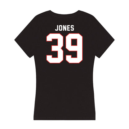 Texas Tech - NCAA Baseball : Ryan Jones - Women's V-Neck T-Shirt-1