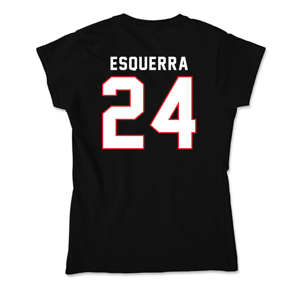 Texas Tech - NCAA Football : Malik Esquerra - Soft Style Women’s T-Shirt-1