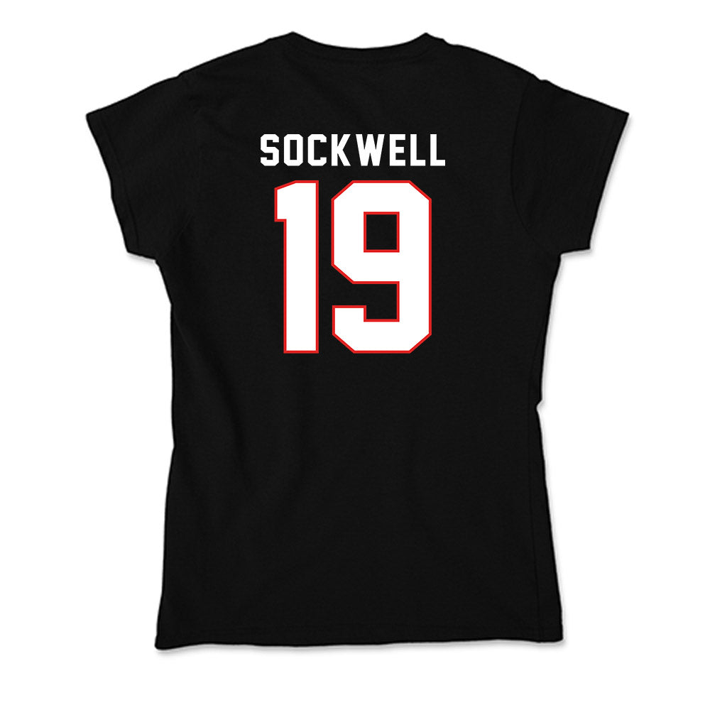 Texas Tech - NCAA Baseball : Joseph Sockwell - Soft Style Women’s T-Shirt-1