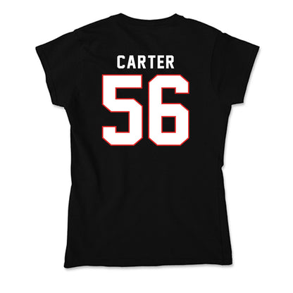 Texas Tech - NCAA Football : Davion Carter - Soft Style Women’s T-Shirt-1