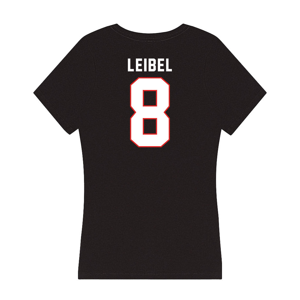 Texas Tech - NCAA Women's Soccer : Kate Leibel - Women's V-Neck T-Shirt-1