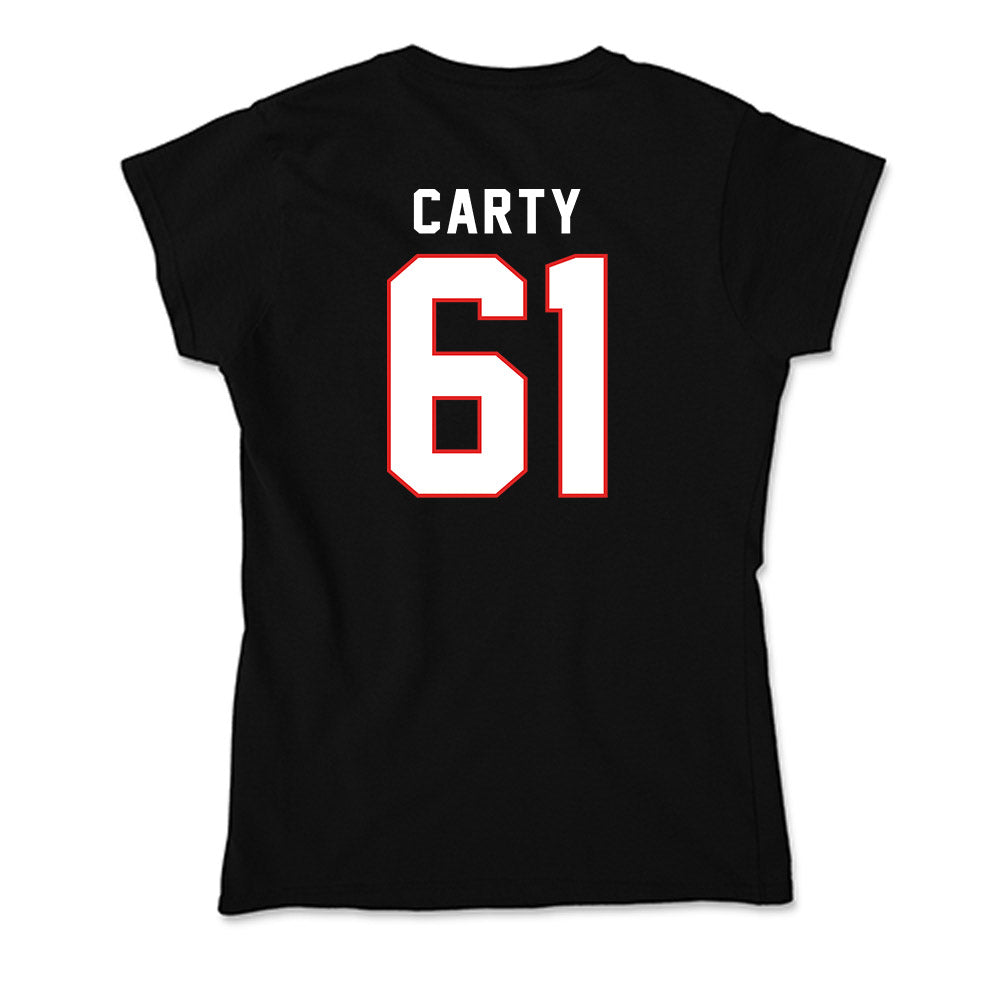 Texas Tech - NCAA Football : Connor Carty - Soft Style Women’s T-Shirt-1