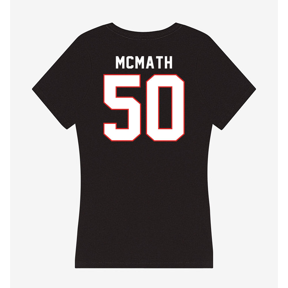 Texas Tech - NCAA Football : Patrick McMath - Women's V-Neck T-Shirt-1