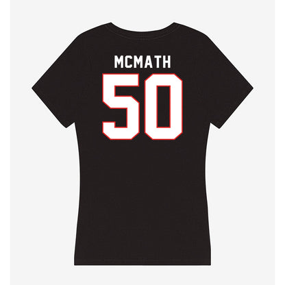 Texas Tech - NCAA Football : Patrick McMath - Women's V-Neck T-Shirt-1