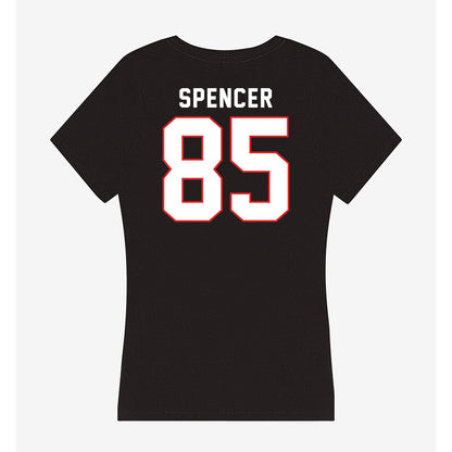 Texas Tech - NCAA Football : Dylan Spencer - Women's V-Neck T-Shirt-1