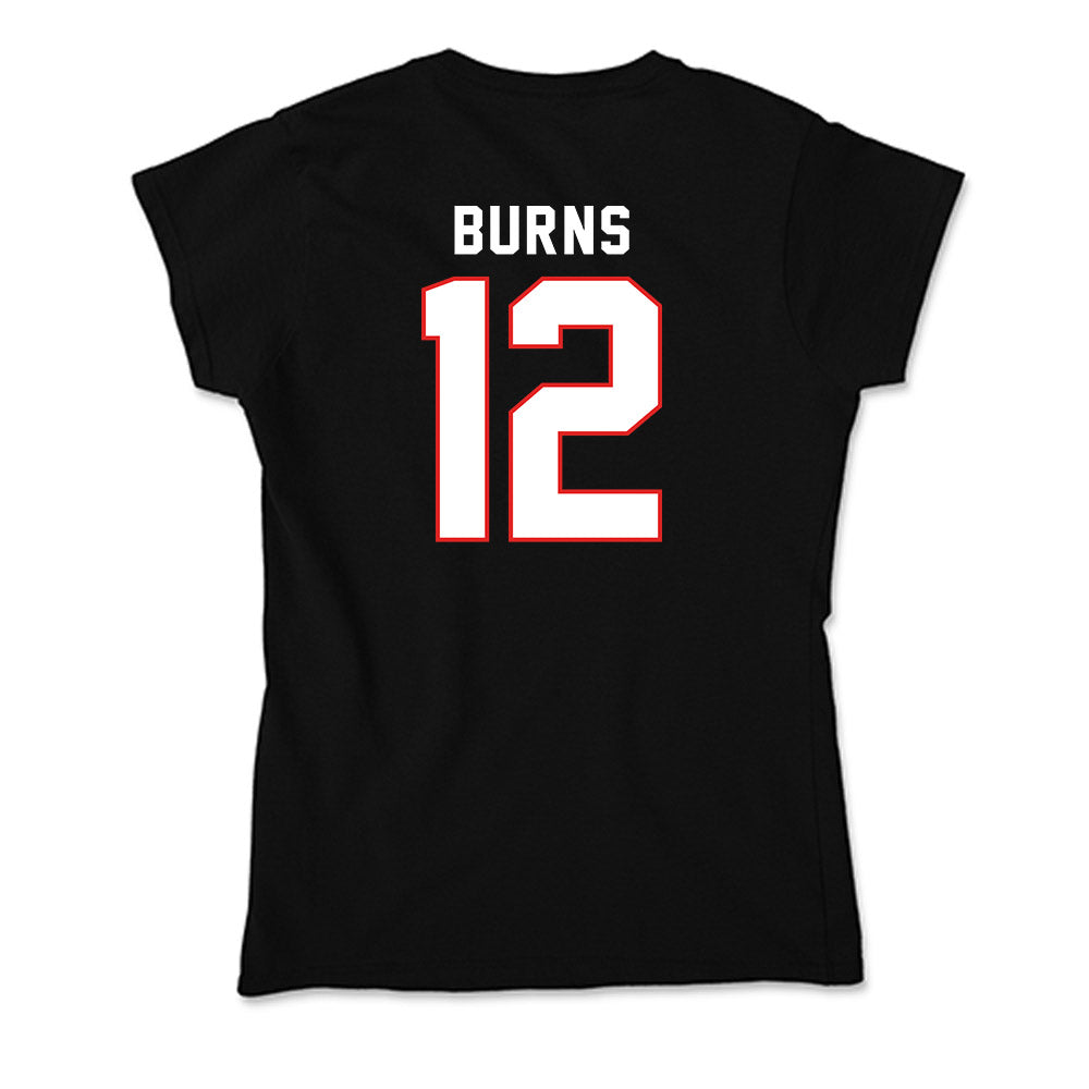 Texas Tech - NCAA Softball : Jasmyn Burns - Soft Style Women’s T-Shirt-1