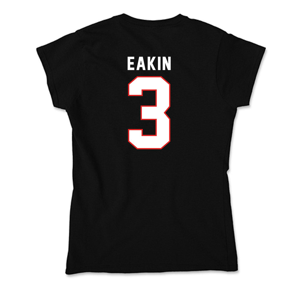 Texas Tech - NCAA Football : Coy Eakin - Soft Style Women’s T-Shirt-1