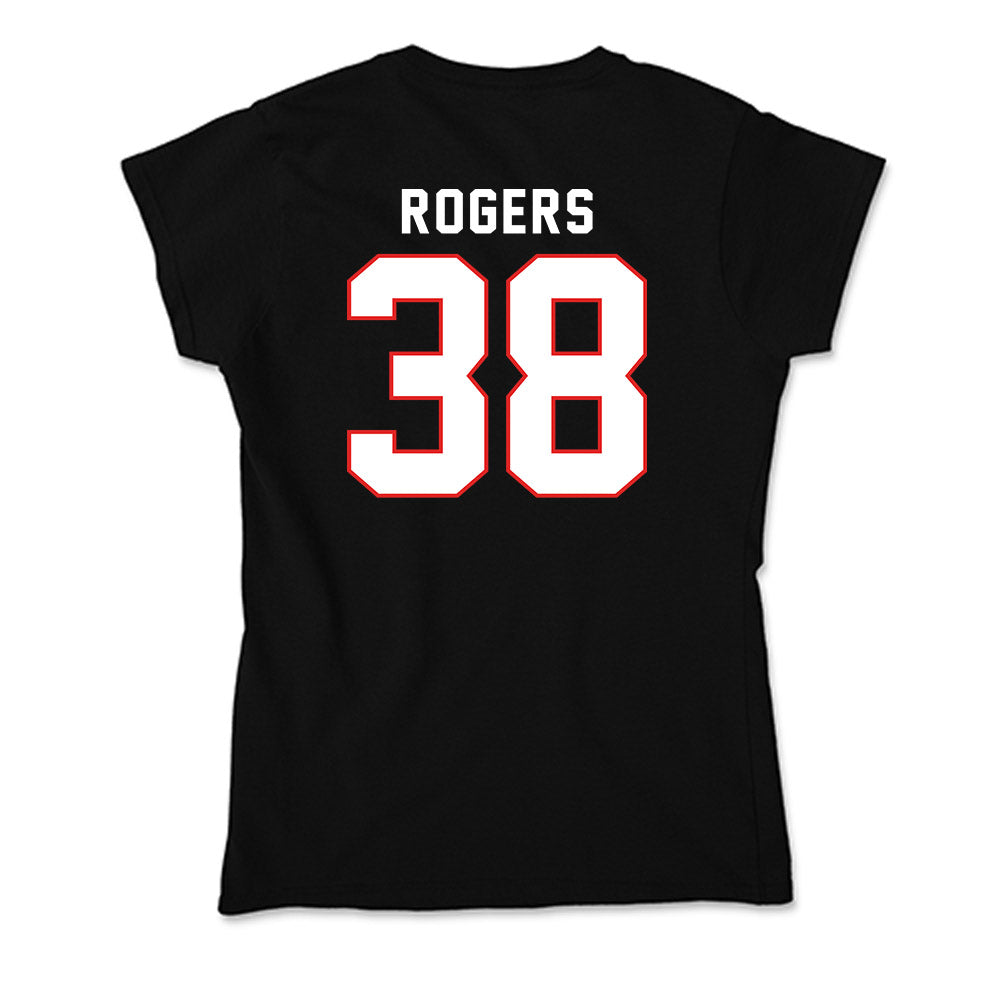 Texas Tech - NCAA Baseball : Jacob Rogers - Soft Style Women’s T-Shirt-1