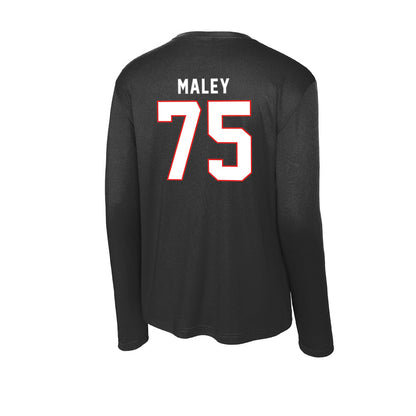 Texas Tech - NCAA Football : Garin Maley - Activewear Long Sleeve T-Shirt-1