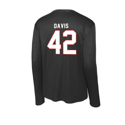 Texas Tech - NCAA Softball : Mihyia Davis - Activewear Long Sleeve T-Shirt-1