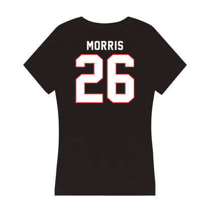 Texas Tech - NCAA Football : Sammy Morris - Women's V-Neck T-Shirt-1