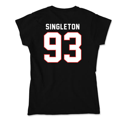 Texas Tech - NCAA Football : Dylan Singleton - Soft Style Women’s T-Shirt-1