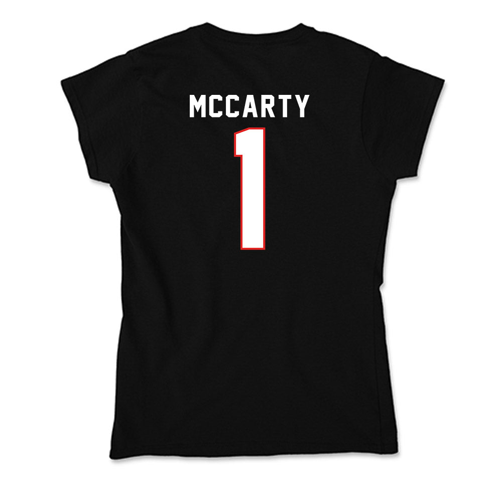 Texas Tech - NCAA Football : AJ McCarty - Soft Style Women’s T-Shirt-1