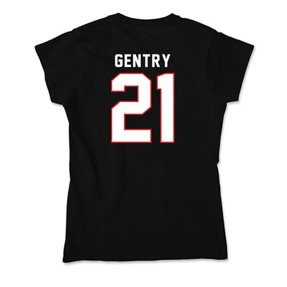Texas Tech - NCAA Football : Tristian Gentry - Soft Style Women’s T-Shirt-1