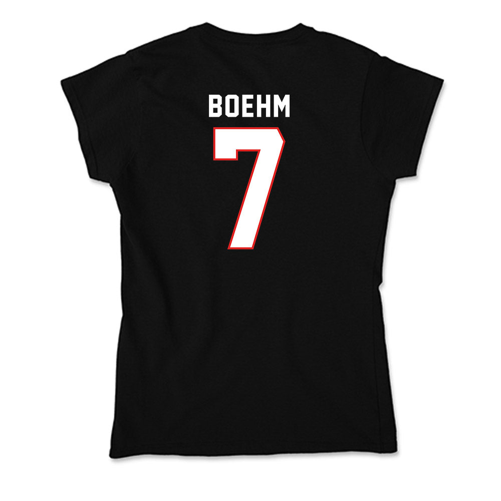 Texas Tech - NCAA Baseball : Garet Boehm - Soft Style Women’s T-Shirt-1