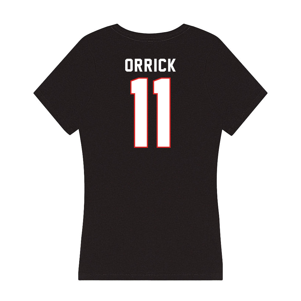 Texas Tech - NCAA Softball : Abbie Orrick - Women's V-Neck T-Shirt-1