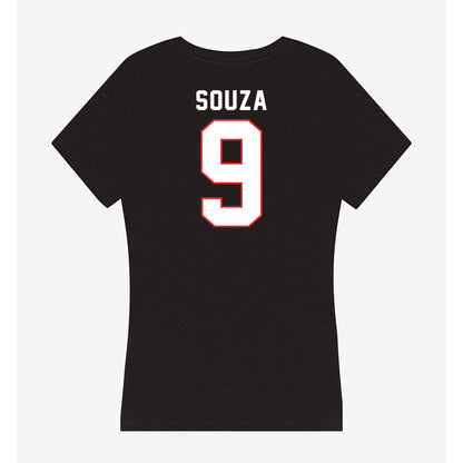 Texas Tech - NCAA Baseball : Jace Souza - Women's V-Neck T-Shirt-1