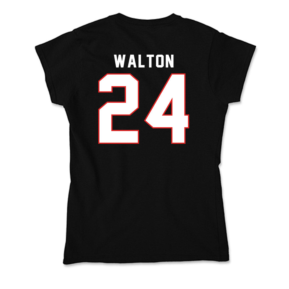 Texas Tech - NCAA Men's Basketball : Kerwin Walton - Soft Style Women’s T-Shirt-1