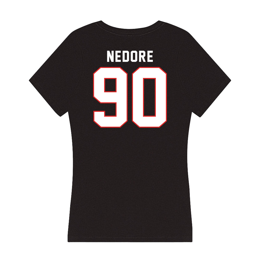 Texas Tech - NCAA Football : Ansel Nedore - Women's V-Neck T-Shirt-1