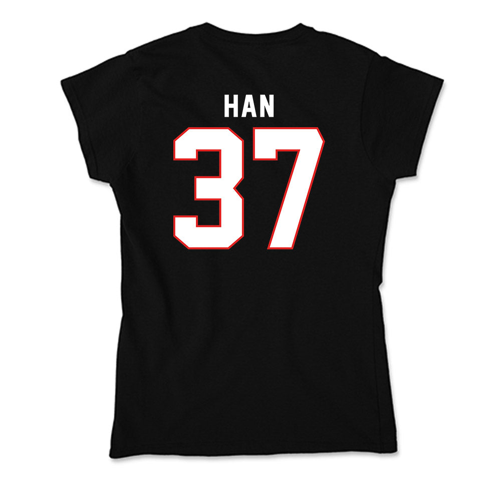 Texas Tech - NCAA Baseball : Heeryun Han - Soft Style Women’s T-Shirt-1