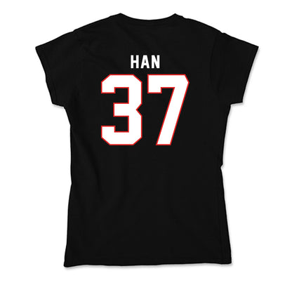 Texas Tech - NCAA Baseball : Heeryun Han - Soft Style Women’s T-Shirt-1
