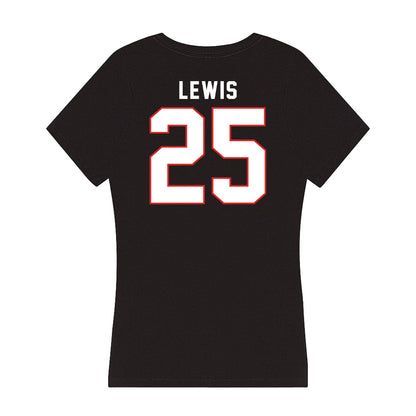 Texas Tech - NCAA Football : Chapman Lewis - Women's V-Neck T-Shirt-1