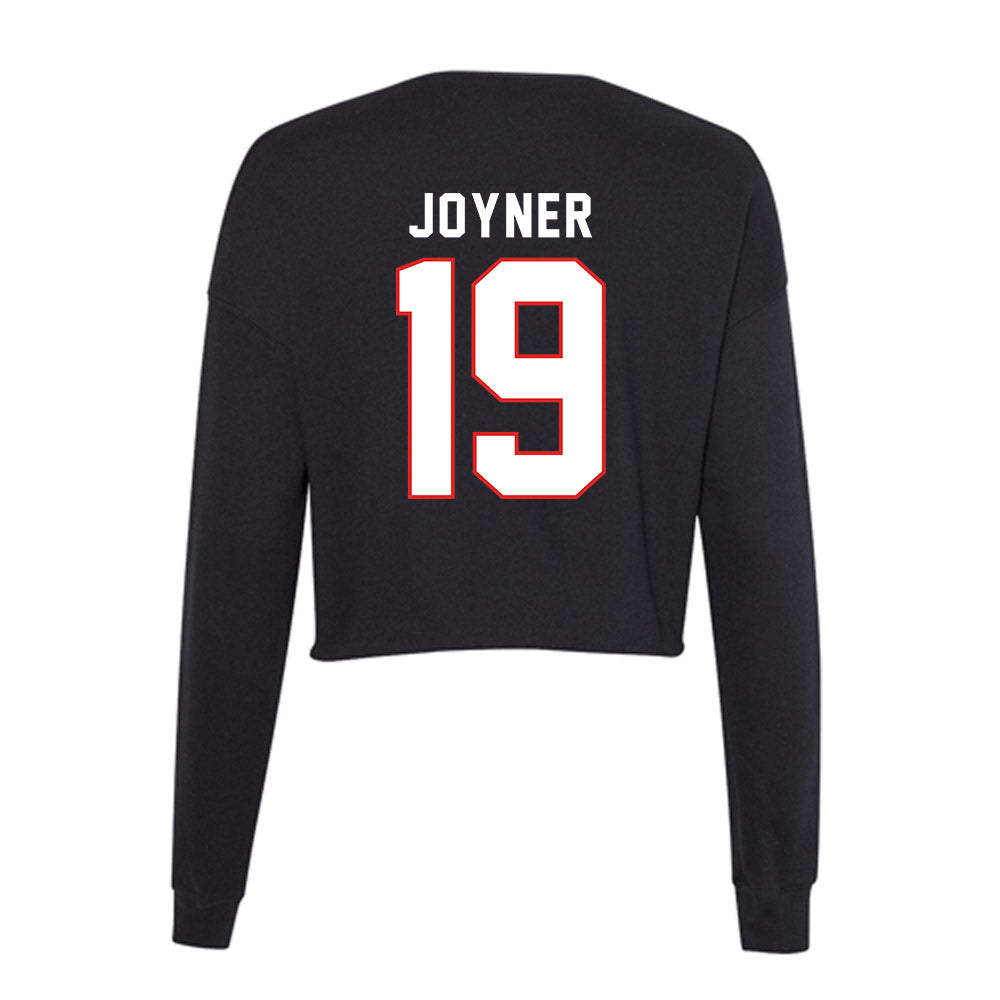 Texas Tech - NCAA Football : Quintaelyn Joyner - Women's Cropped Crew Fleece-1