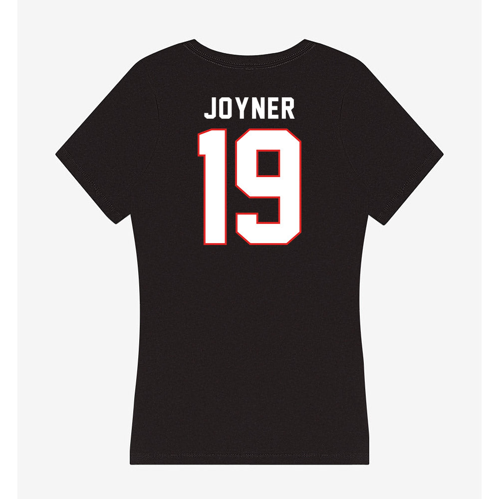 Texas Tech - NCAA Football : Quintaelyn Joyner - Women's V-Neck T-Shirt-1