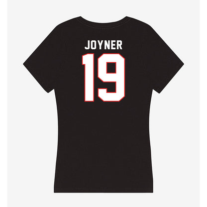 Texas Tech - NCAA Football : Quintaelyn Joyner - Women's V-Neck T-Shirt-1