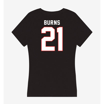 Texas Tech - NCAA Baseball : Jackson Burns - Women's V-Neck T-Shirt-1