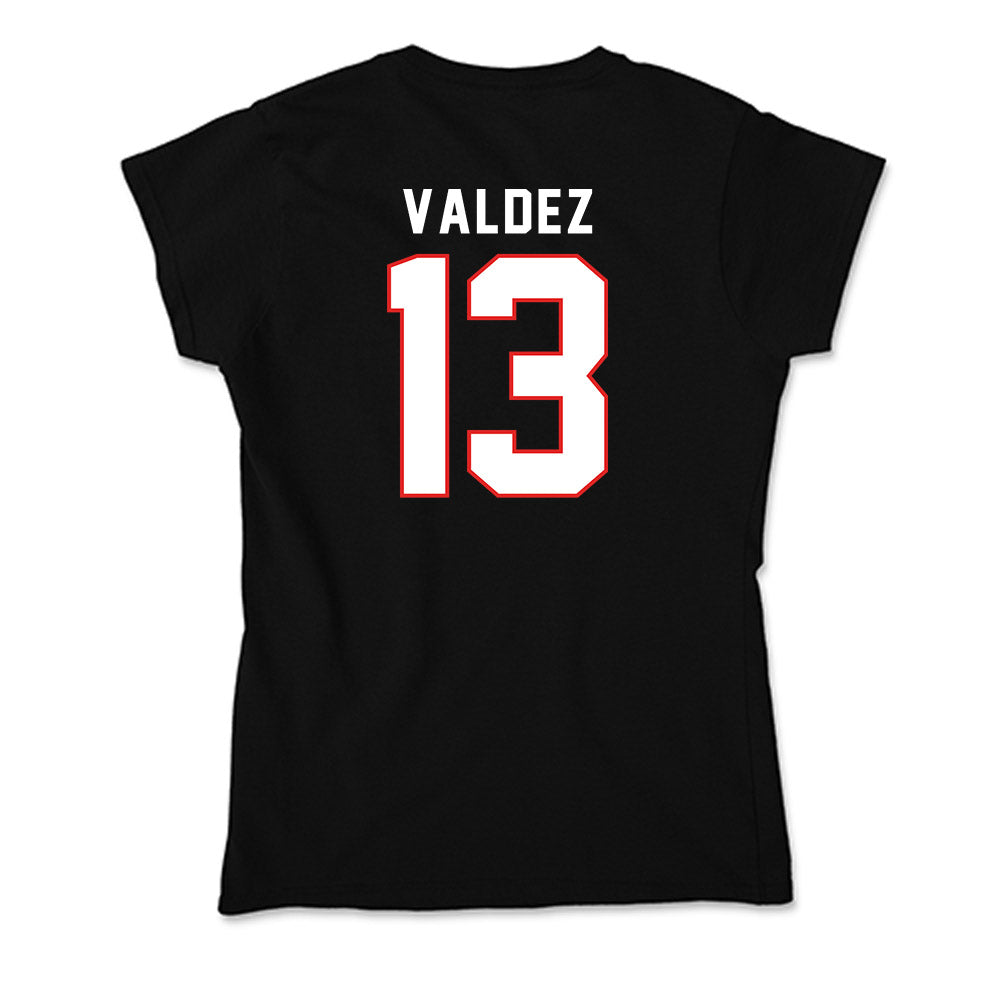 Texas Tech - NCAA Softball : Victoria Valdez - Soft Style Women’s T-Shirt-1