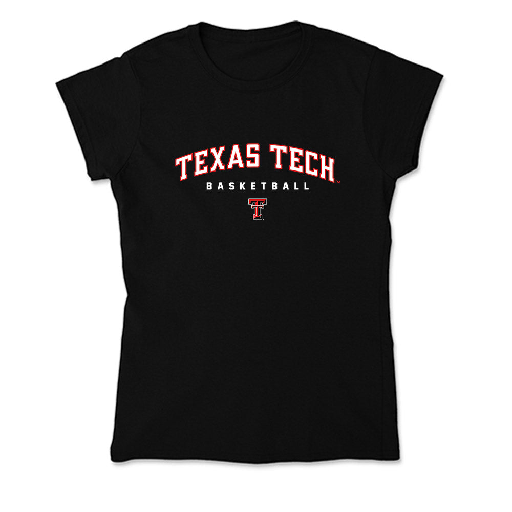 Texas Tech - NCAA Men's Basketball : Leon Horner - Soft Style Women’s T-Shirt-0