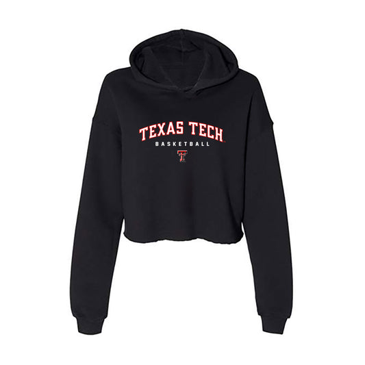 Texas Tech - NCAA Women's Basketball : Kalysta Martin - Women's Crop Fleece Hoodie-0