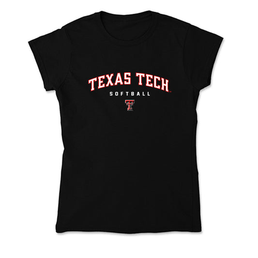 Texas Tech - NCAA Softball : Makayla Garcia - Soft Style Women’s T-Shirt-0