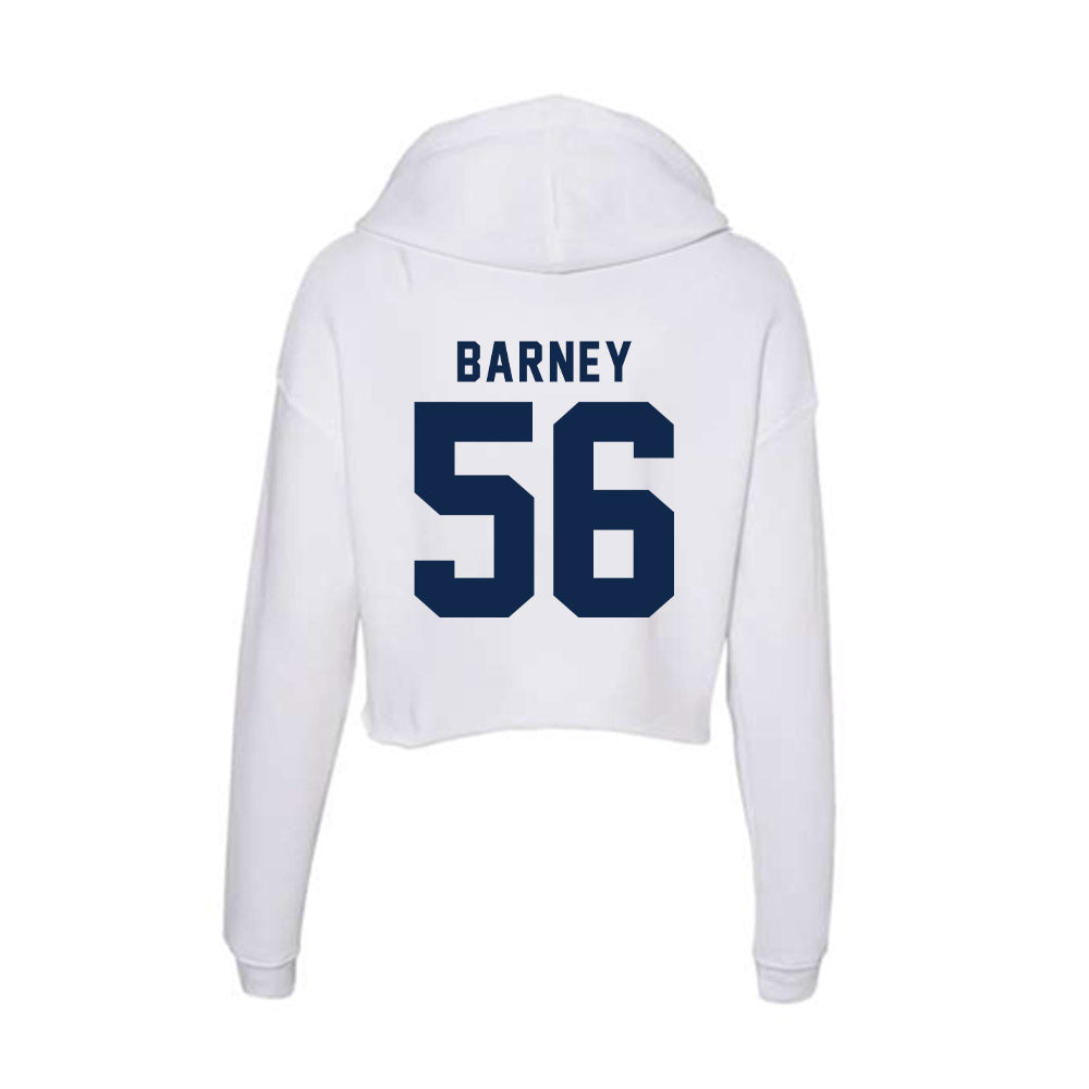 Ole Miss - NCAA Football : Christopher Barney - Women's Crop Fleece Hoodie-1