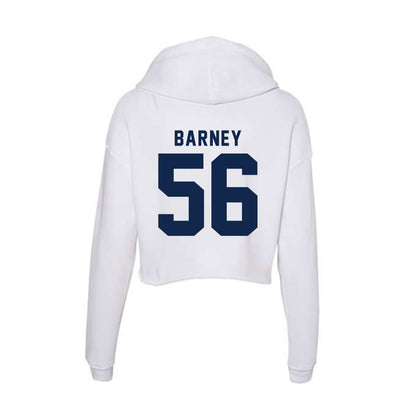 Ole Miss - NCAA Football : Christopher Barney - Women's Crop Fleece Hoodie-1