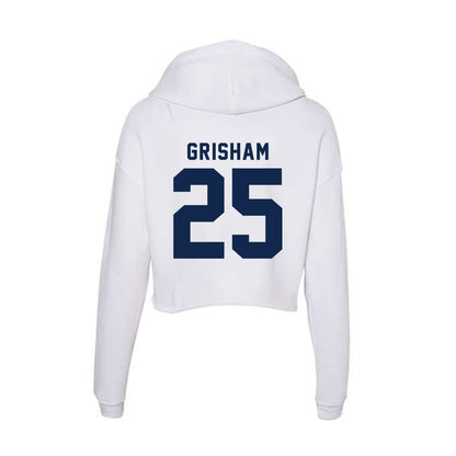 Ole Miss - NCAA Softball : Tenly Grisham - Women's Crop Fleece Hoodie-1