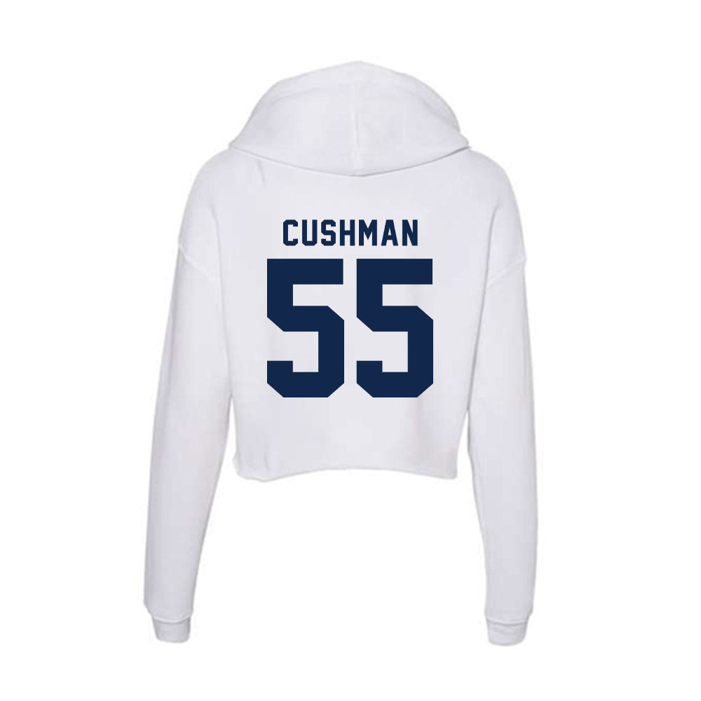 Ole Miss - NCAA Football : Preston Cushman - Women's Crop Fleece Hoodie-1