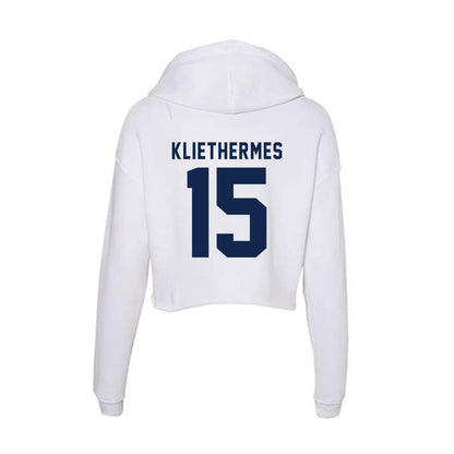 Ole Miss - NCAA Softball : Makenna Kliethermes - Women's Crop Fleece Hoodie-1