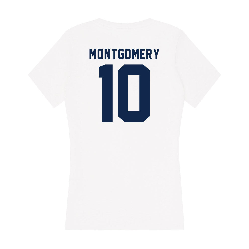 Ole Miss - NCAA Women's Soccer : Lauren Montgomery - Women's V-Neck T-Shirt-1