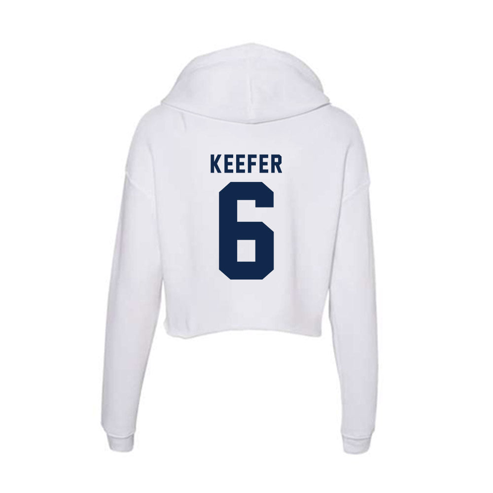 Ole Miss - NCAA Women's Soccer : Kayla Keefer - Women's Crop Fleece Hoodie-1