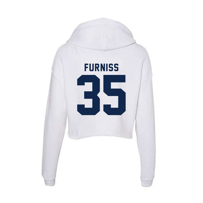 Ole Miss - NCAA Baseball : Will Furniss - Women's Crop Fleece Hoodie-1