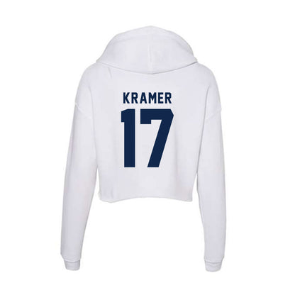 Ole Miss - NCAA Baseball : John Kramer - Women's Crop Fleece Hoodie-1