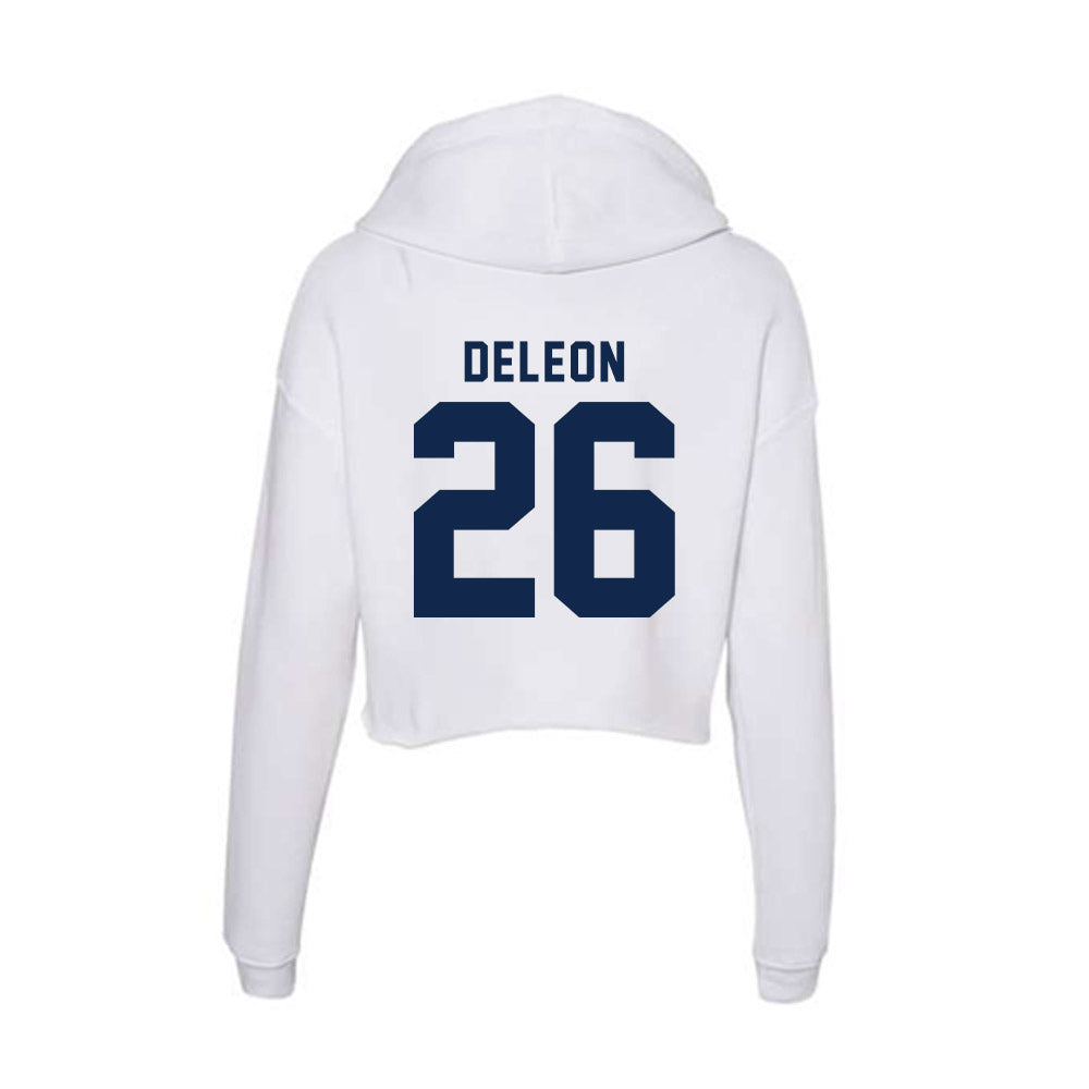 Ole Miss - NCAA Softball : Angelina DeLeon - Women's Crop Fleece Hoodie-1