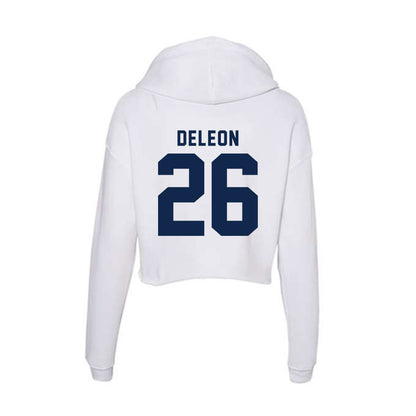 Ole Miss - NCAA Softball : Angelina DeLeon - Women's Crop Fleece Hoodie-1