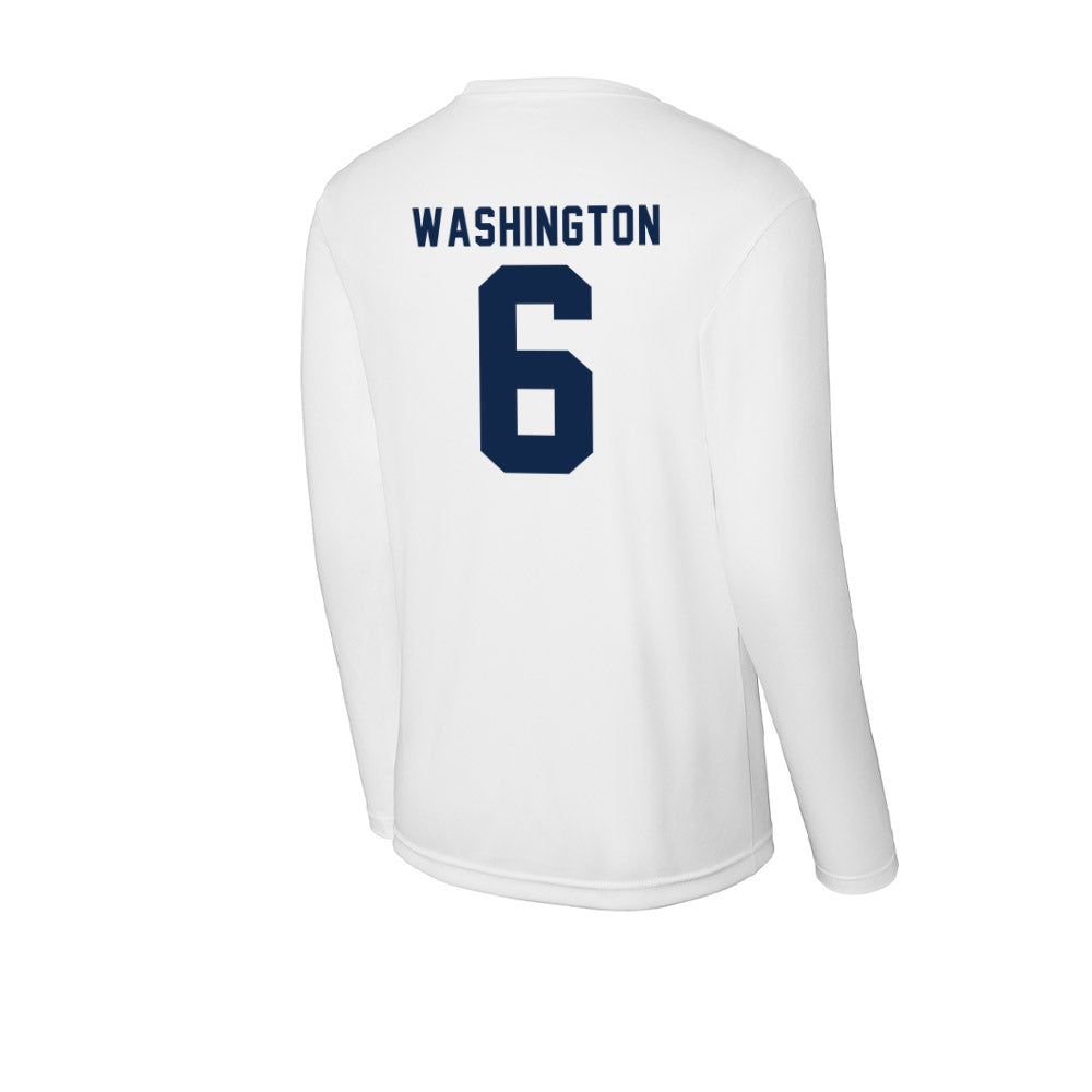 Ole Miss - NCAA Women's Volleyball : Nia Washington - Performance Long Sleeve T-Shirt-1