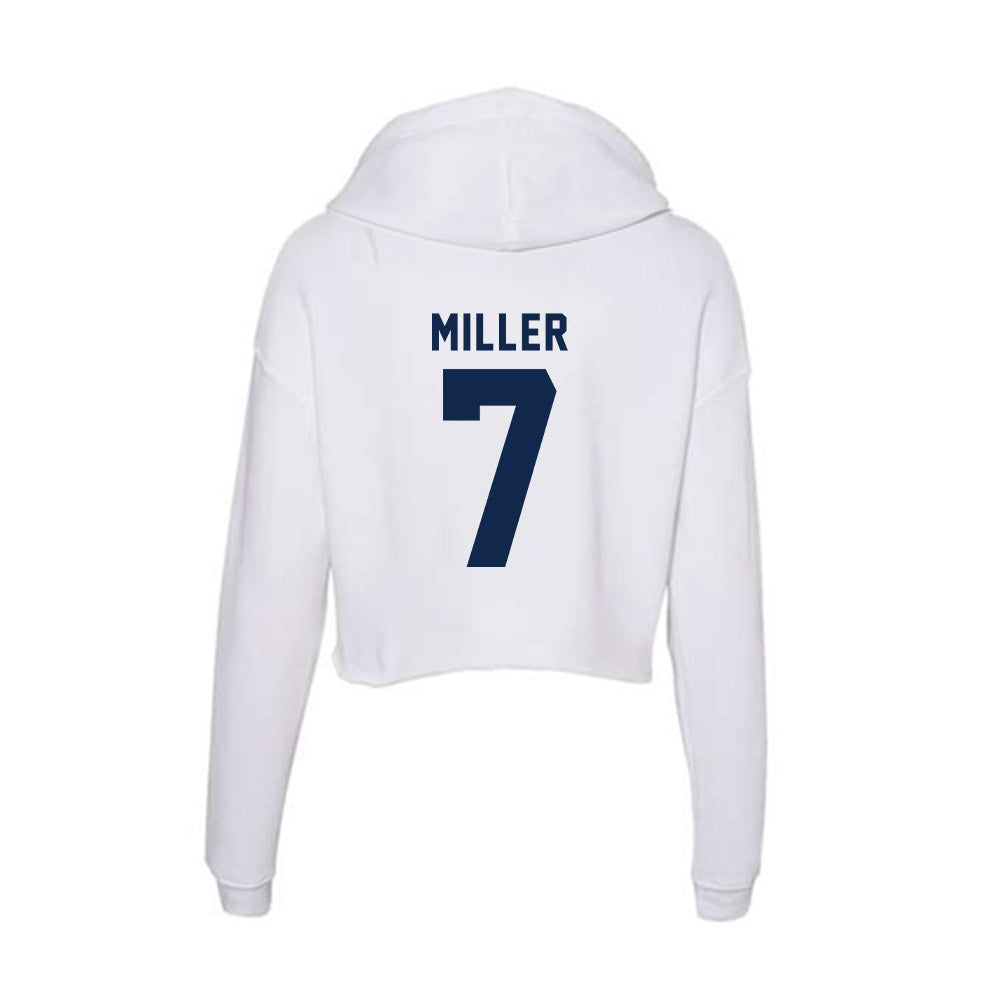 Ole Miss - NCAA Women's Volleyball : Vivian Miller - Women's Crop Fleece Hoodie-1